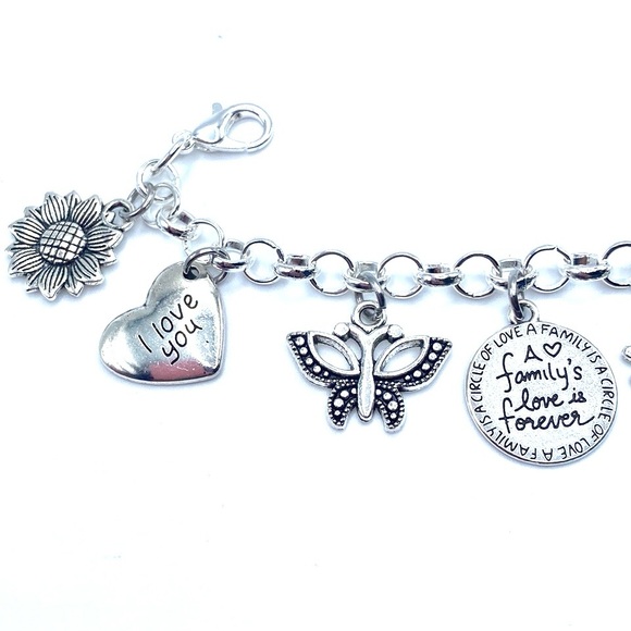Bonus Mom Charm Bracelet Stepmother - Picture 3 of 7